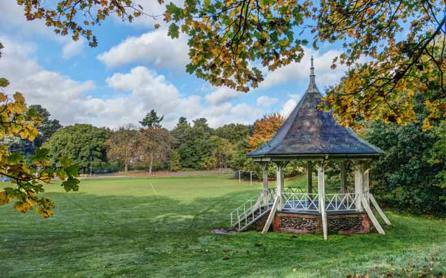 The bandstand today