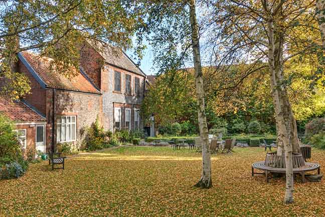 Strangers' Hall garden