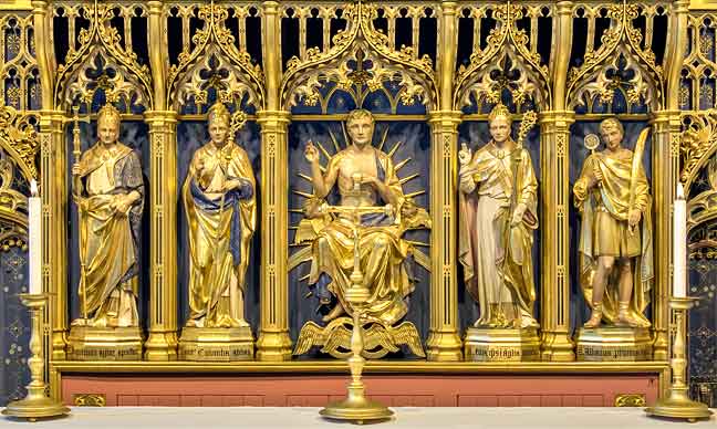 The reredos, St Peter Mancroft