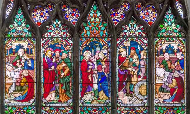 The east window